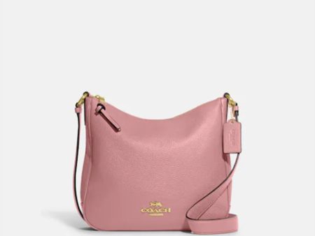 Coach- Ellie File Bag - Gold True Pink Fashion