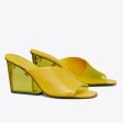 Tory Burch- Asymmetrical Heeled Mule Sandal - Bergamot Supply