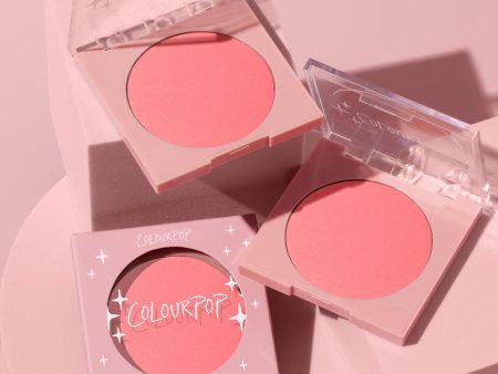 Colourpop- Pressed Powder Blush (Big Reveal-Warm Hot Pink) Hot on Sale