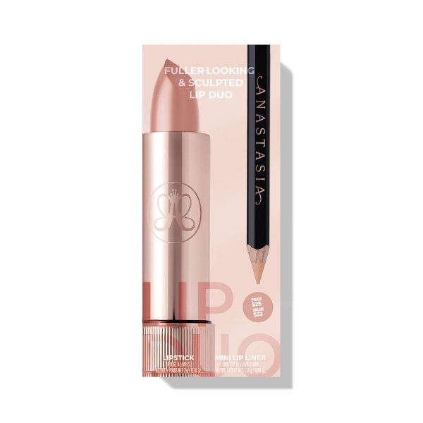 Anastasia Beverly Hills- Fuller Looking & Sculpted Lip Duo Kit - TEASE & BABY ROSES Sale