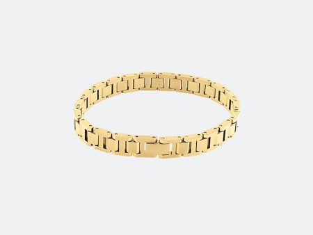 Calvin Klein- Intersection H Link Bracelet - Gold Online