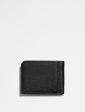 Calvin Klein- Pebble Leather Slim Bifold Wallet - Black Beauty Cheap