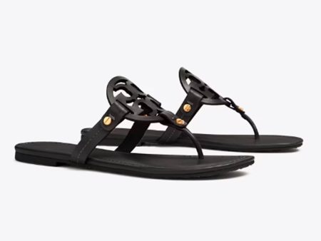 Tory Burch- Miller Sandal, Leather - Perfect Black Sale