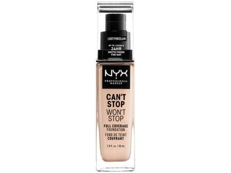 Nyx- Can t Stop Won t Stop Full Coverage Foundation Cheap