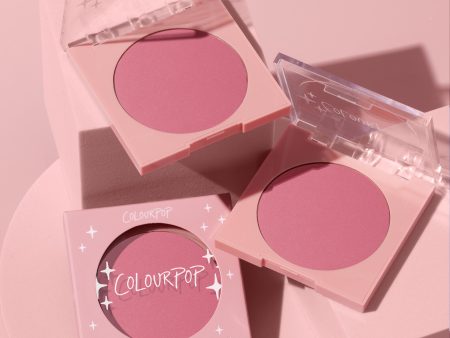 Colourpop- Pressed Powder Blush (New To U Mid-Tone Rosy Pink) For Discount