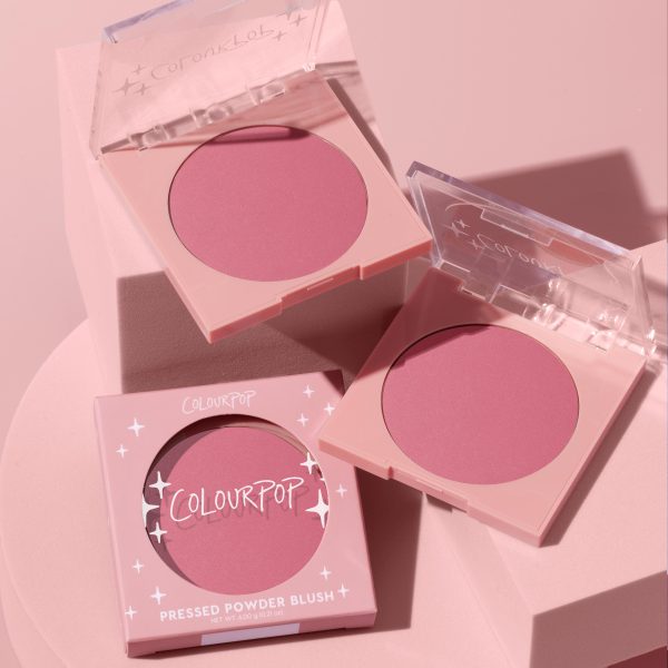 Colourpop- Pressed Powder Blush (New To U Mid-Tone Rosy Pink) For Discount