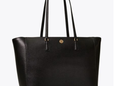 Tory Burch- Robinson Tote Bag (Black) Supply