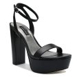 Ninewest- Uknow Platform Dress Sandals (BLACK) on Sale