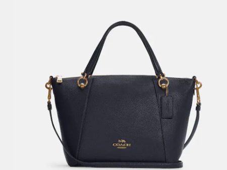 Coach- Kacey Satchel - Gold Midnight Hot on Sale