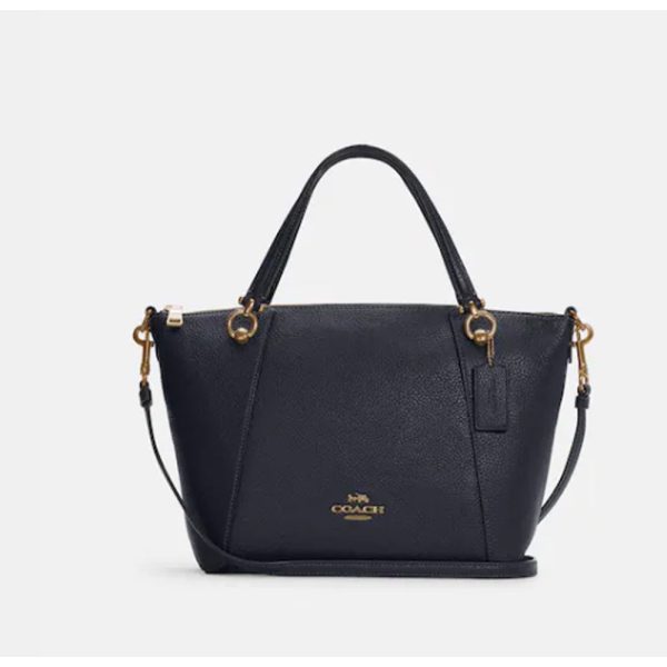 Coach- Kacey Satchel - Gold Midnight Hot on Sale