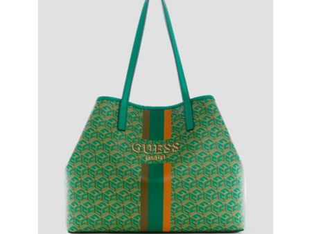 Guess- Vikky Large Tote (Forest Logo) For Discount