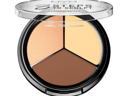 Nyx- 3 Steps to Sculpt Face Sculpting Palette For Cheap