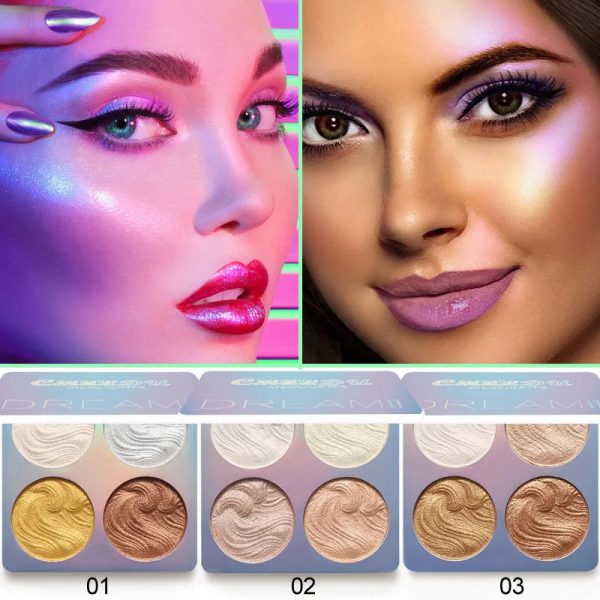 vegan luxury high pigment cruelty free highlighter shimmer powder unique Online now