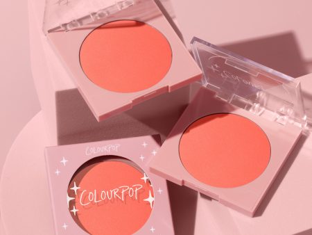 Colourpop- Pressed Powder Blush (Papaya-Bright Pinky Coral) Online Hot Sale