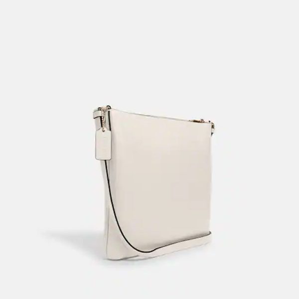 Coach- Rowan File Bag - Gold Chalk Online Hot Sale