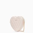 Kate Spade- Love Shack Quilted Heart Crossbody Purse (Light Rosebud) For Cheap