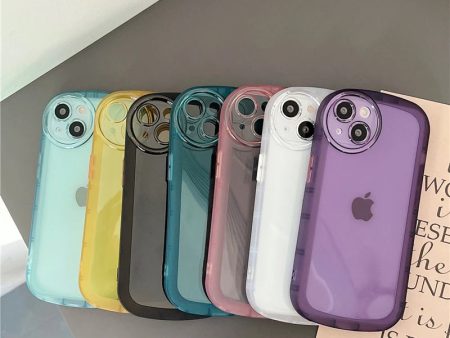 Transparent Colored Case For iPhones Discount