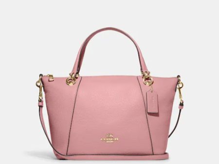 Coach- Kacey Satchel - Gold True Pink Online