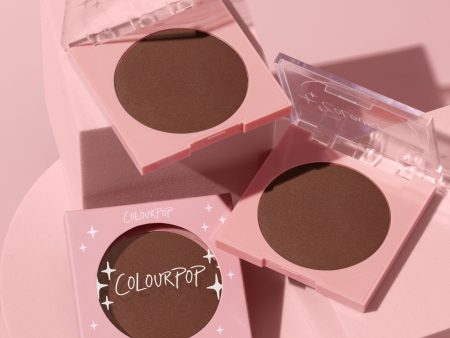 Colourpop- Pressed Powder Blush (Latte Run Warm-Toned Chocolate) Online now