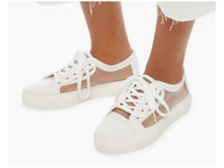 Justfab- Jayden Sneaker (White) Hot on Sale