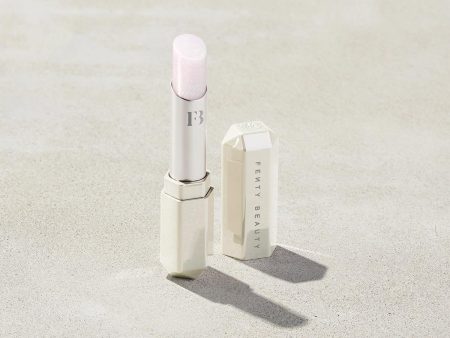 Fenty Beauty- SLIP SHINE SHEER SHINY LIPSTICK (Quartz Candy Clear With Pink Iridescence) Discount