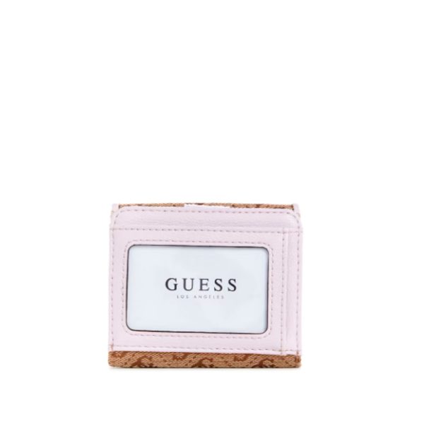 Guess- Aviana Petite Wallet (Latte lilac) For Sale