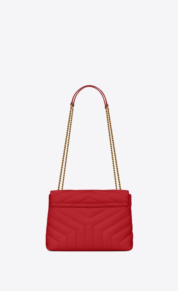 Yves Saint Laurent- LOULOU SMALL CHAIN BAG IN MATELASSÃ‰  Y  LEATHER Online Hot Sale