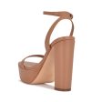 Ninewest- Uknow Platform Dress Sandals (LIGHT TAN) Sale