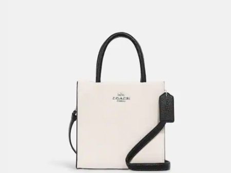 Coach- Mini Cally Crossbody - Silver Chalk Black Multi Online Hot Sale