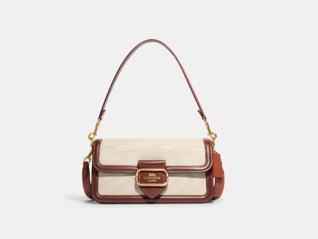 Coach- Morgan Shoulder Bag (Gold Natural Multi) Supply