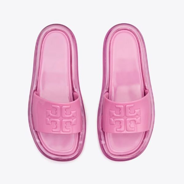 Tory Burch- Bubble Jelly - Cipria   Cipria For Sale