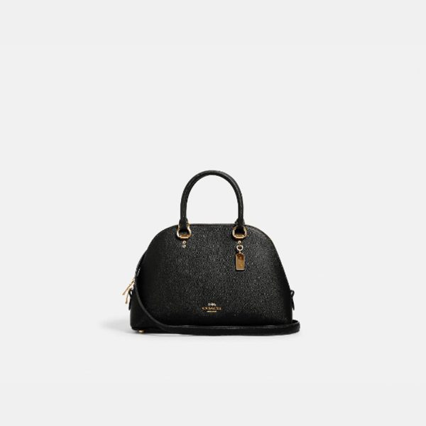 Coach- Katy Satchel (Gold Black) Online Hot Sale