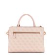 Guess- Ginevra Logo Elite Society Satchel (Blush logo) Online