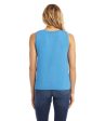 Karen Kane- Tie-Front Tank (CAPRI BLUE) Online