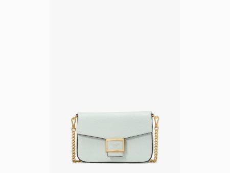 Kate Spade- Katy Textured Leather Flap Chain Crossbody Online