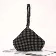 Classic Crystal Diamond Wristlet Clutches - Landmine Shaped Evening Bag Hot on Sale