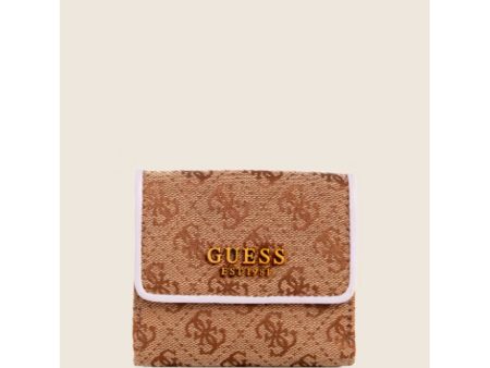 Guess- Aviana Petite Wallet (Latte lilac) For Sale