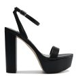 Ninewest- Uknow Platform Dress Sandals (BLACK) on Sale