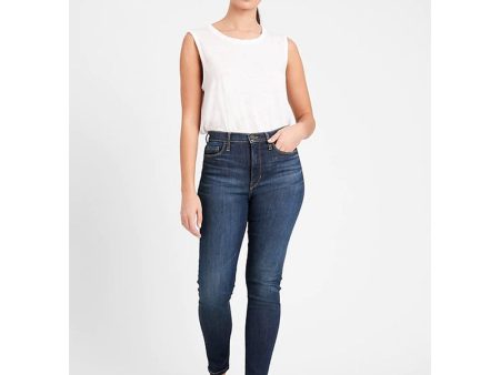 Banana Republic- Medium Wash Curvy High-Rise Skinny-Fit Soft Sculpt Jean Online now