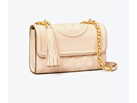 Tory Burch- Small Fleming Convertible Shoulder Bag (New Cream) Hot on Sale