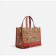 Coach- Dempsey Carryall In Signature Canvas With Wild Strawberry Print - Gold Khaki Multi For Cheap