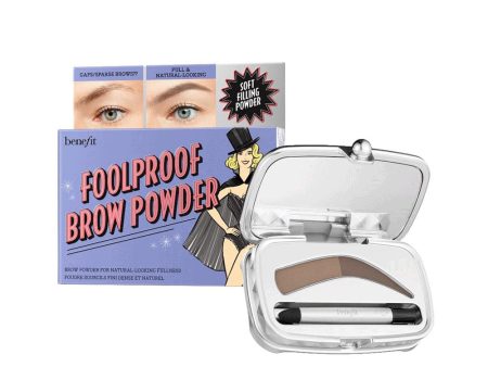 Benefit Cosmetics- Foolproof Brow Powder- 01 - light, 2.0 g Net wt. 0.07 oz. Hot on Sale