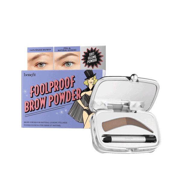 Benefit Cosmetics- Foolproof Brow Powder- 01 - light, 2.0 g Net wt. 0.07 oz. Hot on Sale