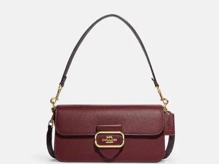 Coach- Morgan Shoulder Bag - Gold Black Cherry Multi Fashion