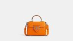 Coach- Morgan Top Handle Satchel - Silver Bright Mandarin For Discount