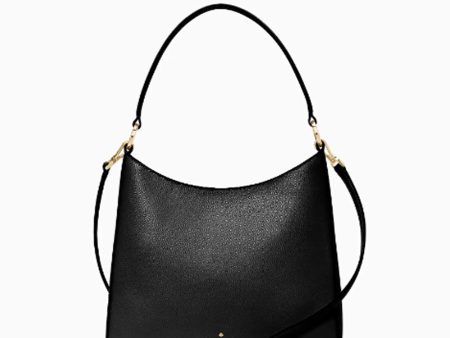 Kate Spade- Perry Leather Shoulder Bag (Black) Cheap