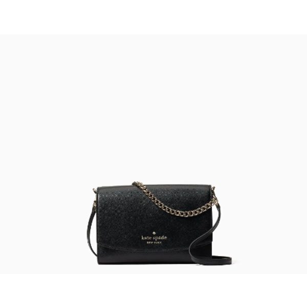 Kate Spade- Carson Convertible Crossbody (Black) For Sale