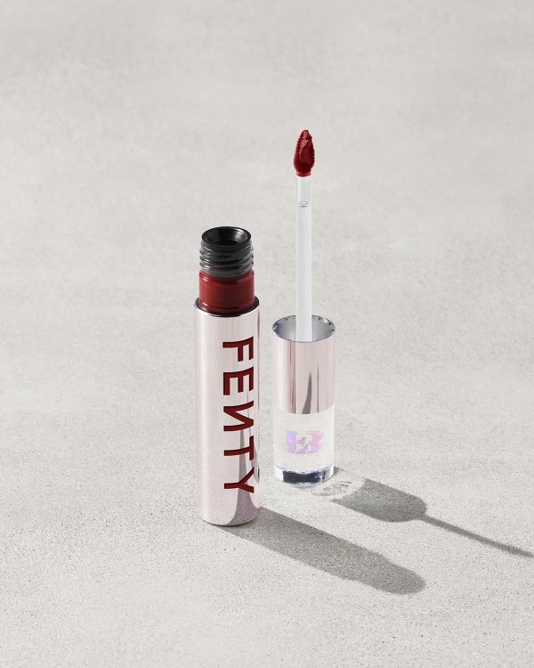 Fenty Beauty- FENTY ICON VELVET LIQUID LIPSTICK (H.B.I.C. - Deep Garnet Red) For Sale