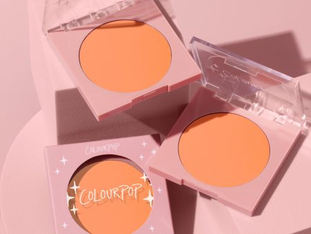 Colourpop- Pressed Powder Blush (Roxbury Dr-Bright Pastel Peachy Coral) Hot on Sale