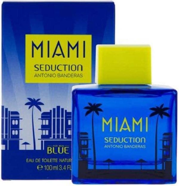 ANTONIO BANDERAS Miami Blue Seduction Men EDT 100ml For Cheap